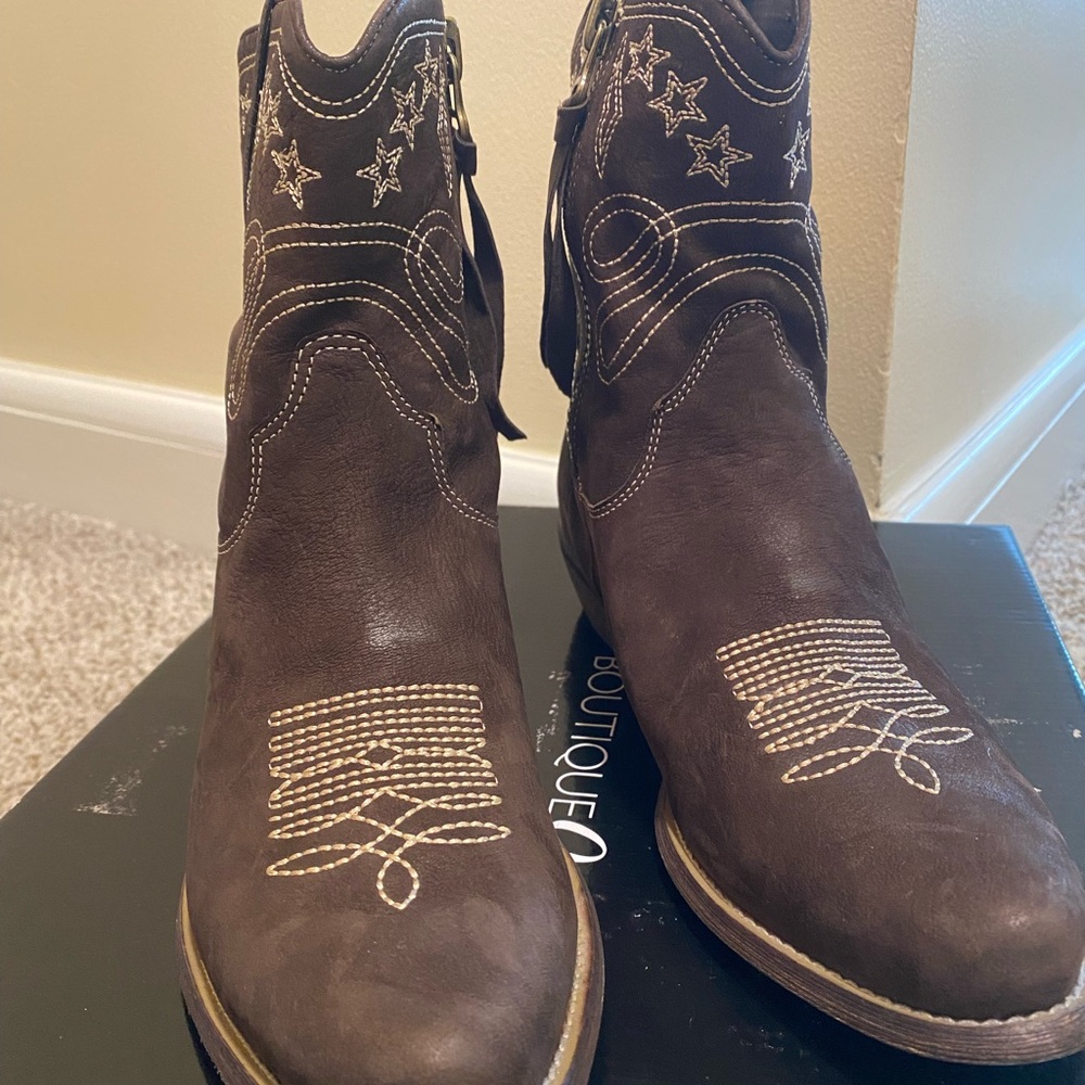 Boutique 9 Teak Western Boots